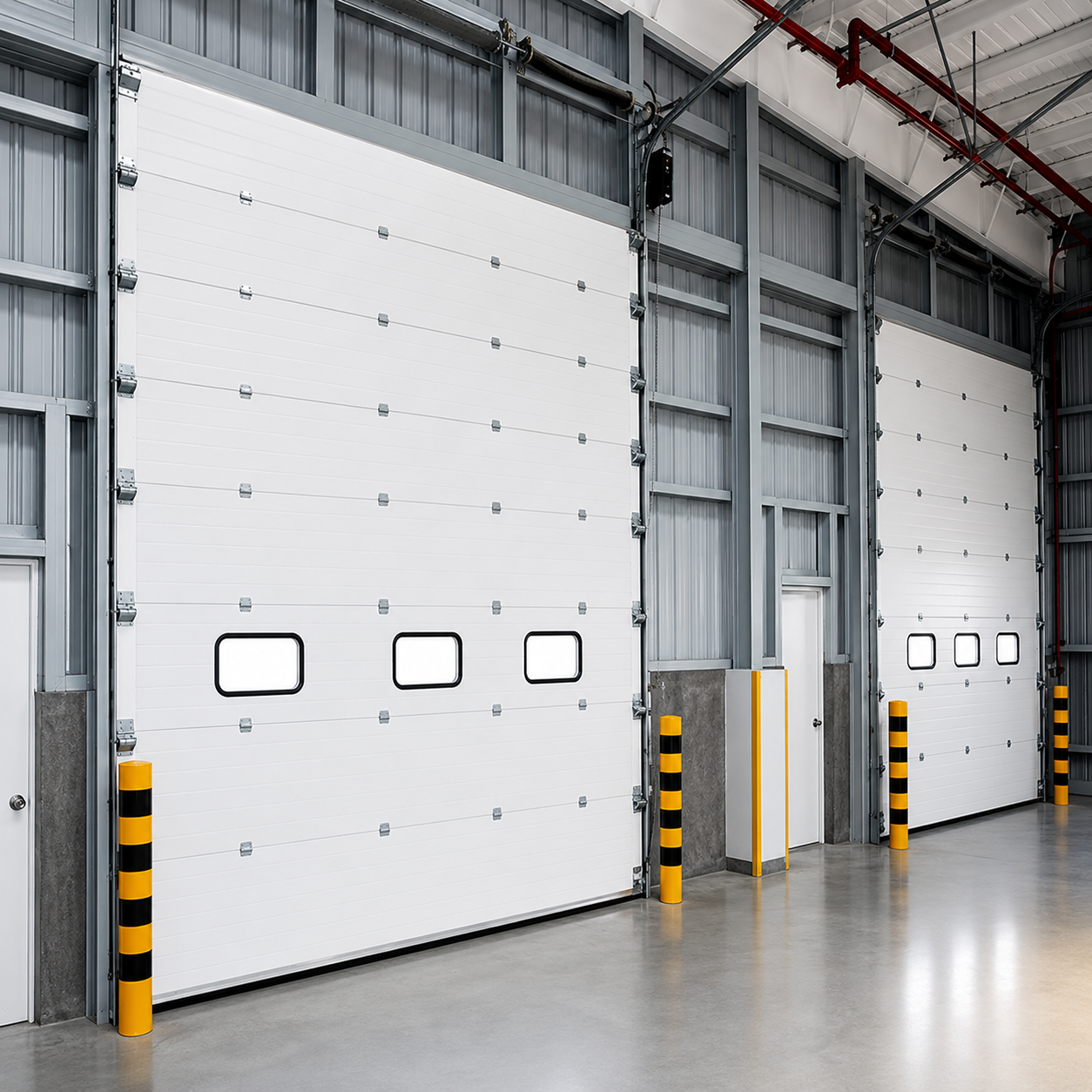 Industrial Sectional Overhead Garage Doors – High-performance overhead doors for industrial and commercial facilities