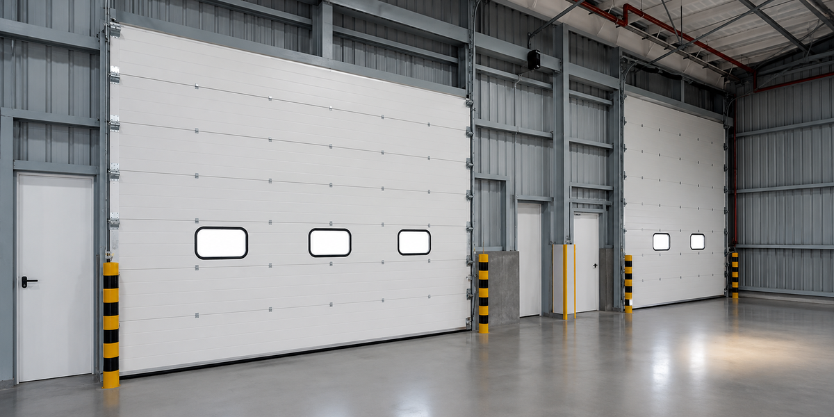 ndustrial Sectional Overhead Garage Doors – High-performance overhead doors for industrial and commercial facilities