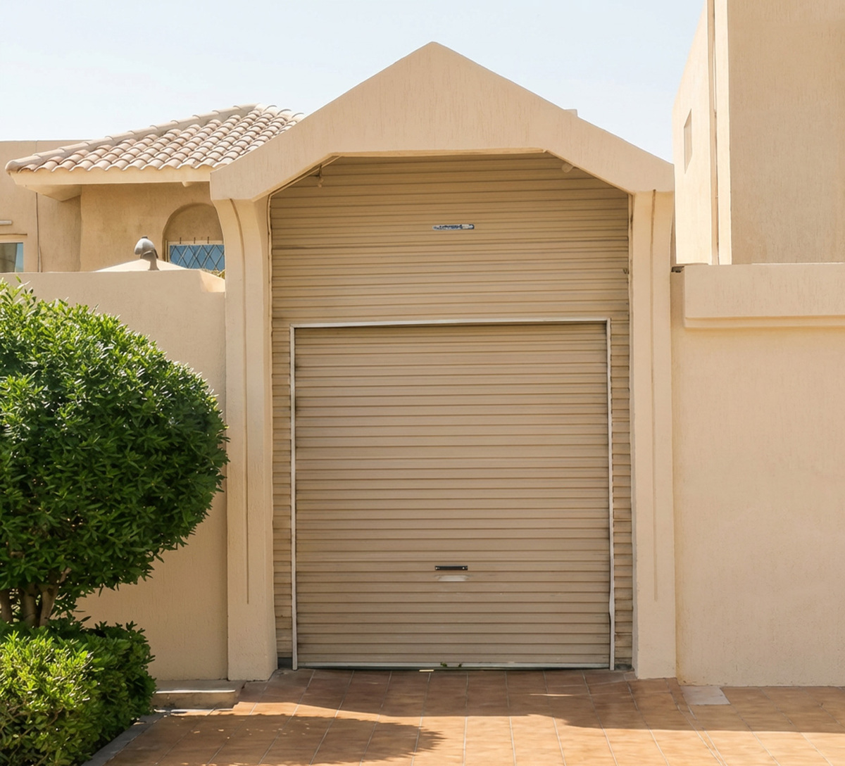 The first door manufactured by Al Barrak.